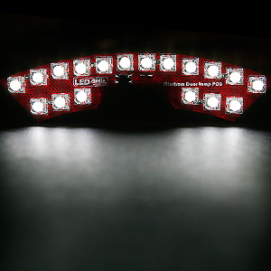 [ Captiva auto parts ] Door Lamp Finished Module Color:Whitte.Red Made in Korea